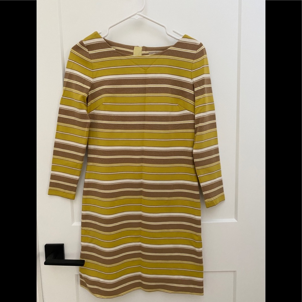 Banana Republic Gold Yellow Dress 0